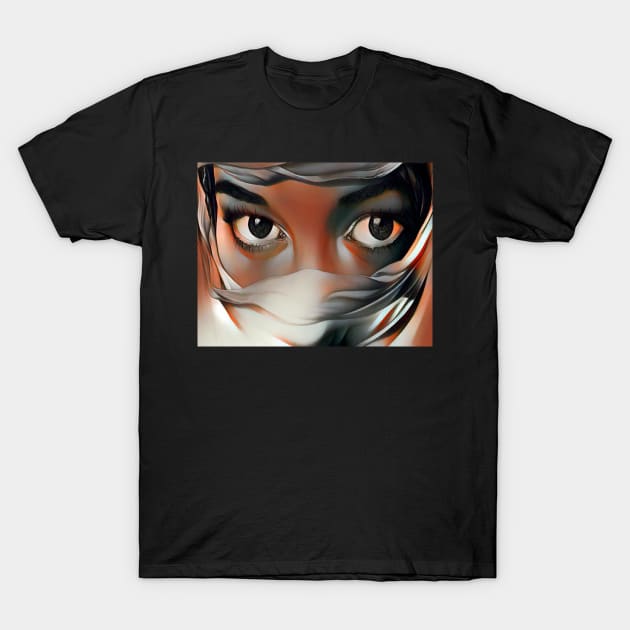 Charming eyes T-Shirt by hamedoraby